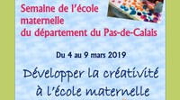 Semaine de la maternelle 2019