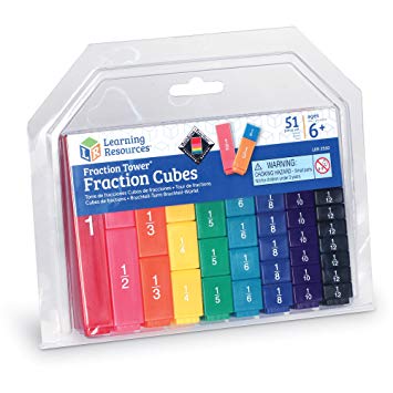 REP+ fractions cubes